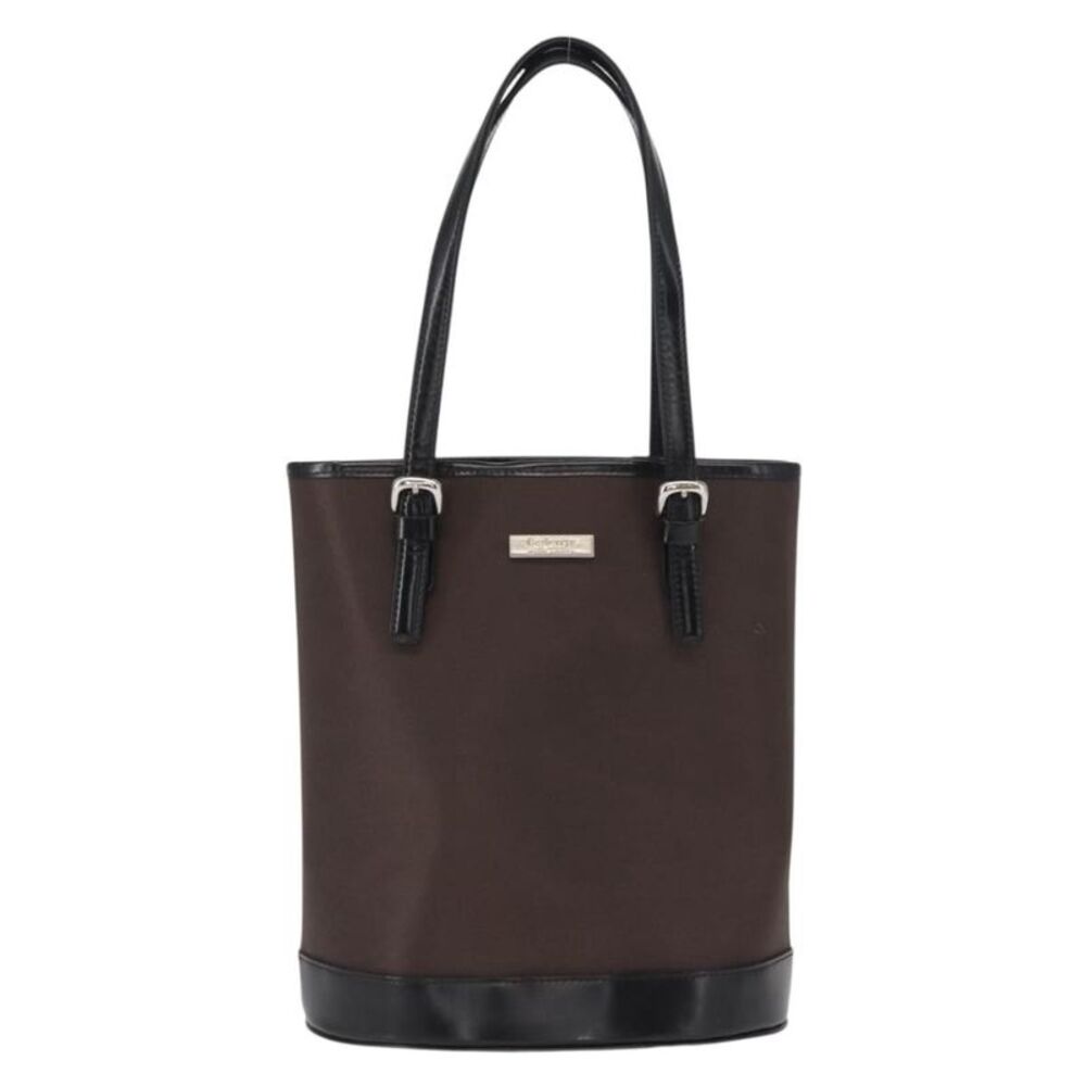 Burberry Blue Label Nylon Brown Nylon Tote Bag Bag